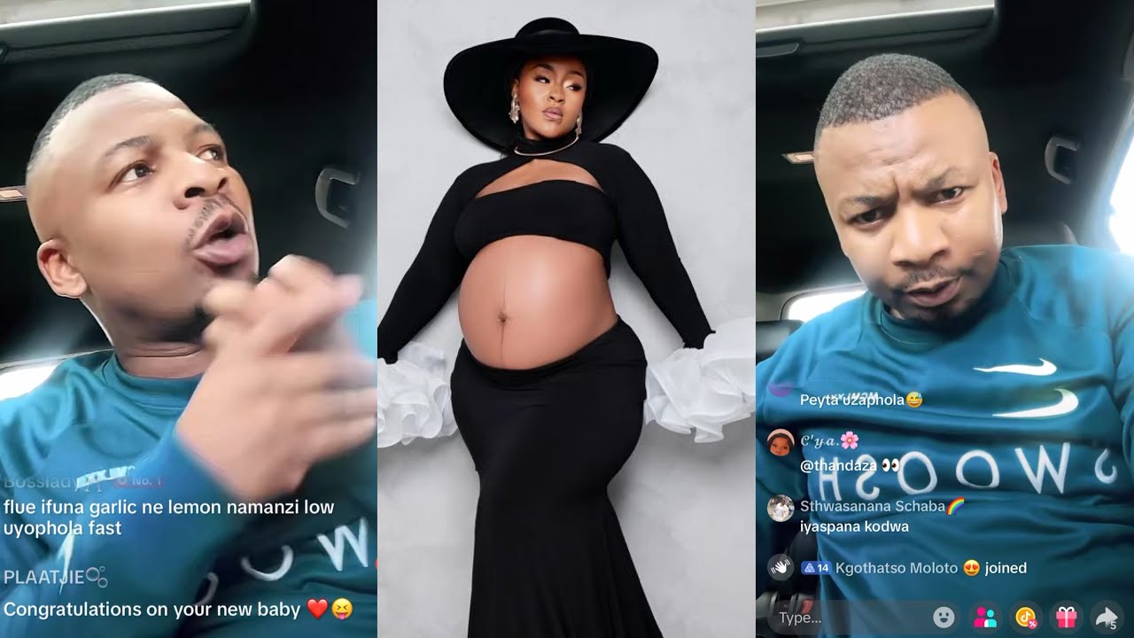 Monde Shange finally responds to Gogo Skhotheni being pregnant for another man live 