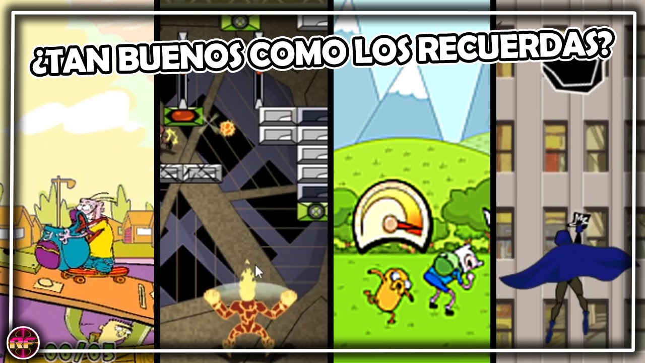 Probando JUEGOS FLASH de CARTOON NETWORK • ¿Mejores que los de DISNEY?