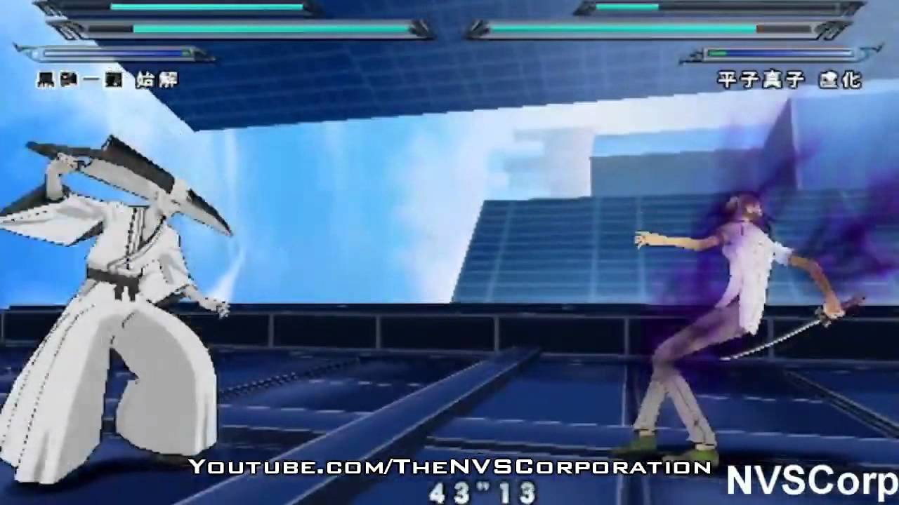 Hollow Ichigo & Ichigo Vs Shinji & Hiyori - Bleach Heat The Soul 6 (NVSCorp Classics)