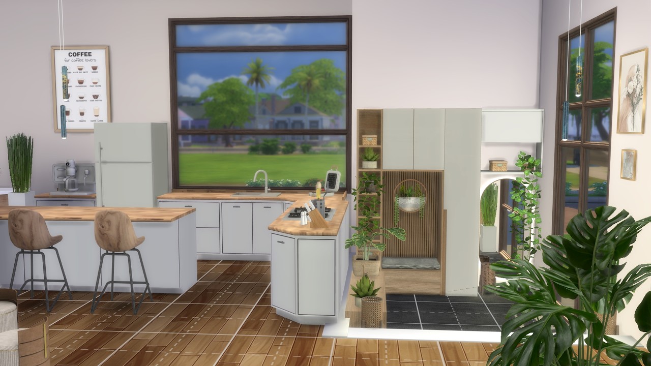 Dom z platformami mody | The Sims 4 | Platform house CC | Speedbuid