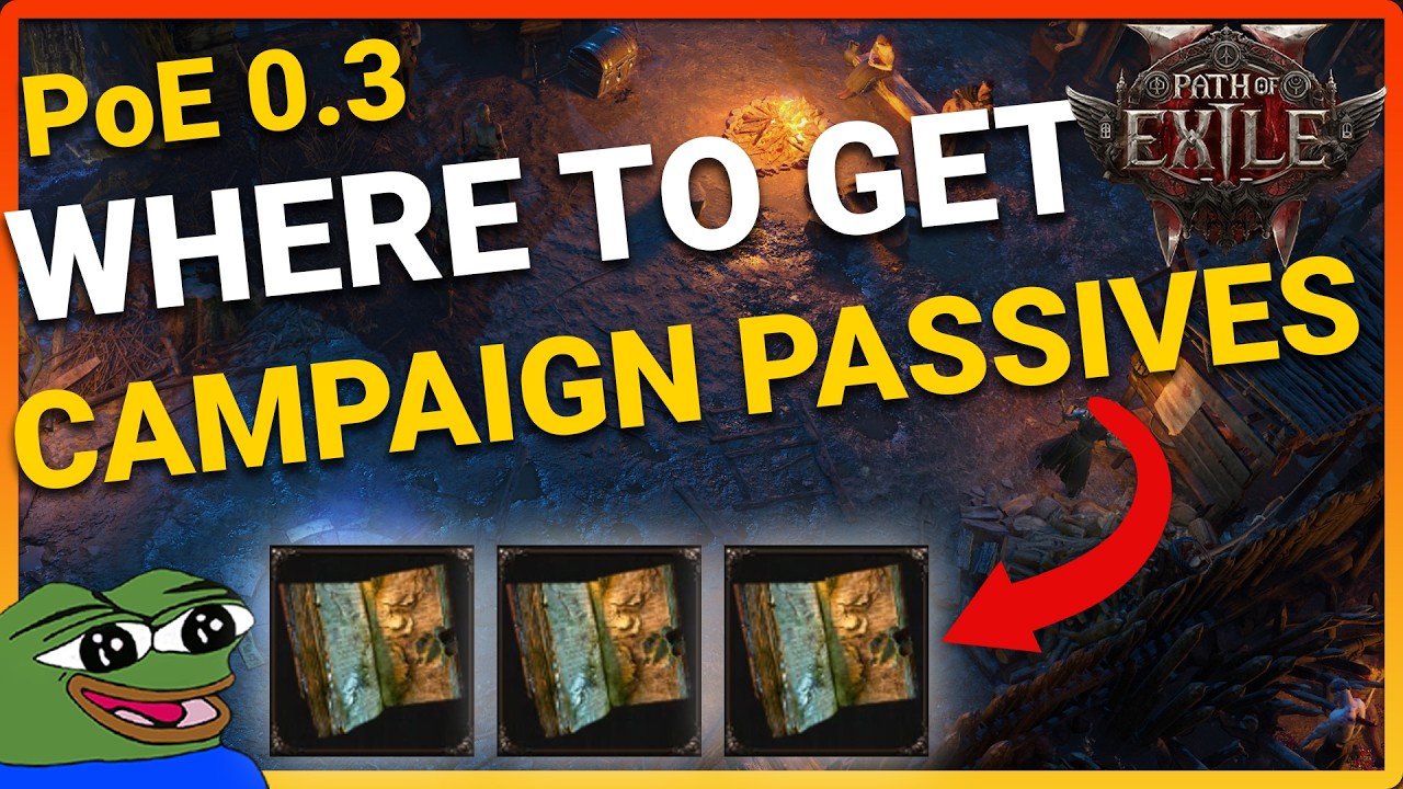 All Campaign Passive Skill Points in 0.3 and Where to Get Them | Quick Guide | PoE 2