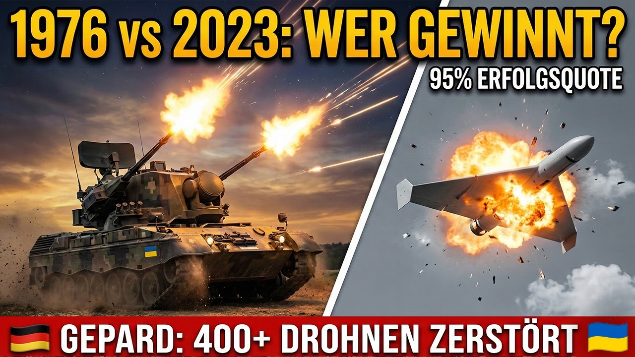 NATO SCHOCKIERT: Wie ein Panzer von 1976 KI-Drohnen dominiert