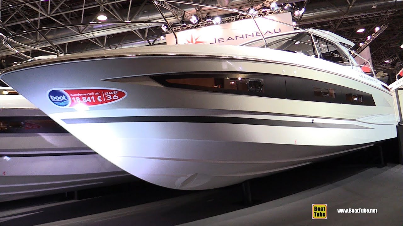 2018 Jeanneau Leader 36 Motor Yacht - Walkaround - 2018 Boot Dusseldorf Boat Show