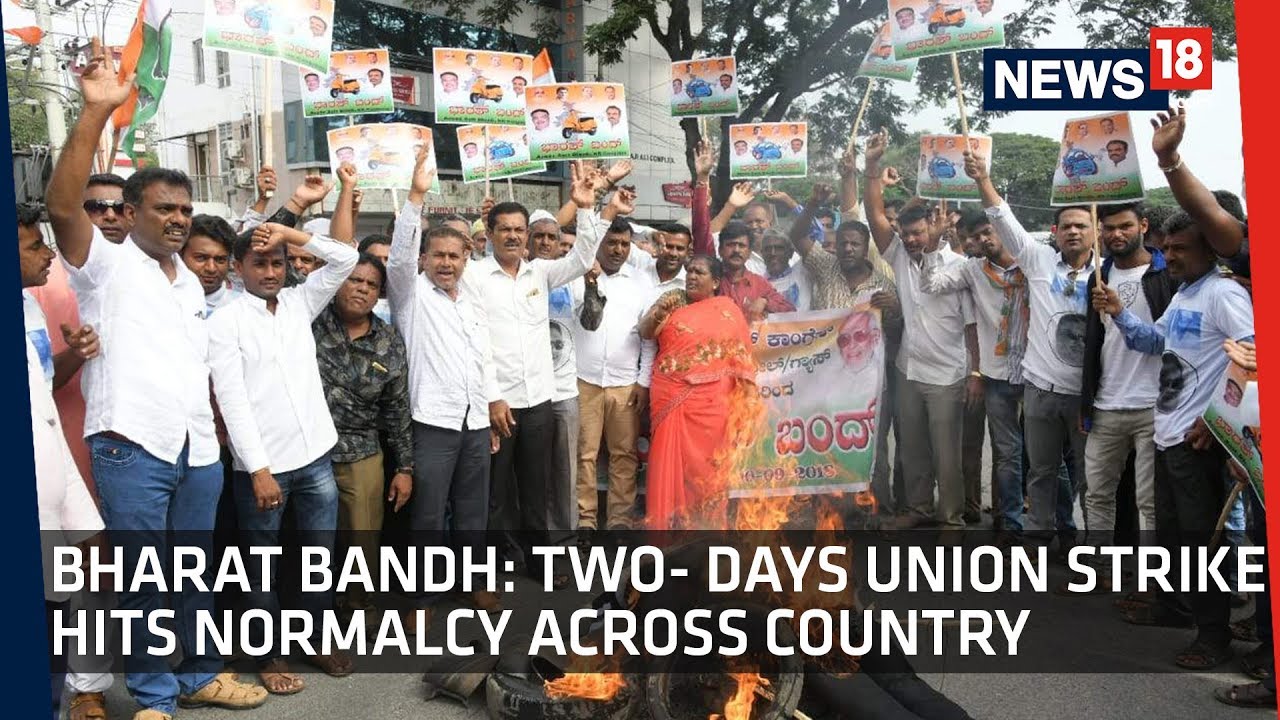 Bharat Bandh | Two Days Union Strike Hits Normalcy Across Country