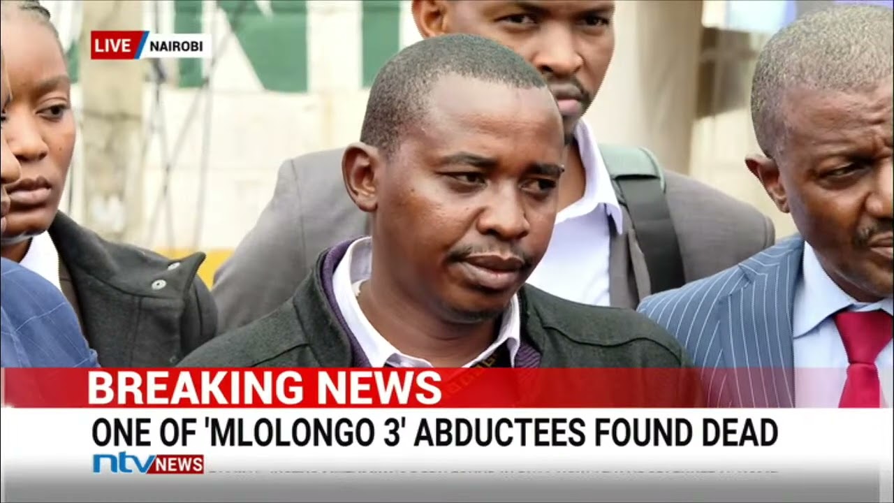One of 'Mlolongo 3' abductees found dead, body recovered from river around Ruai