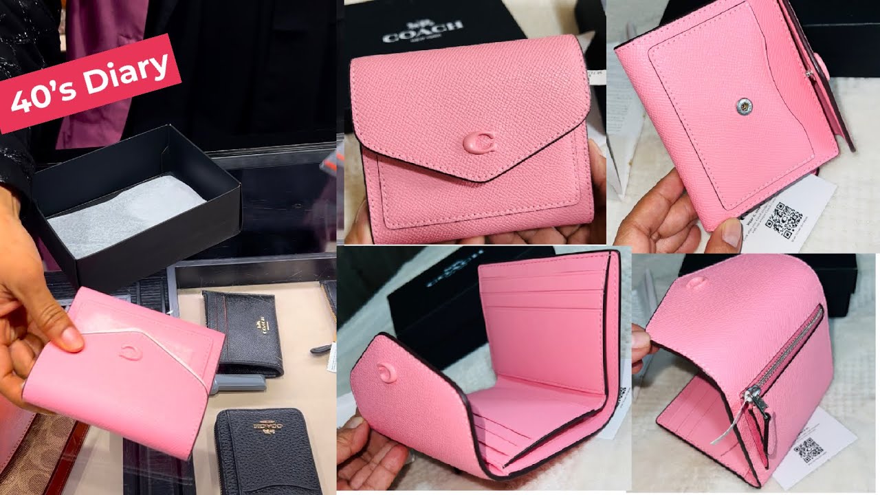 Upgrading my old wallet to COACH Wyn Small Wallet~Mag-unbox tayo #coach #40s #gettingolder #life