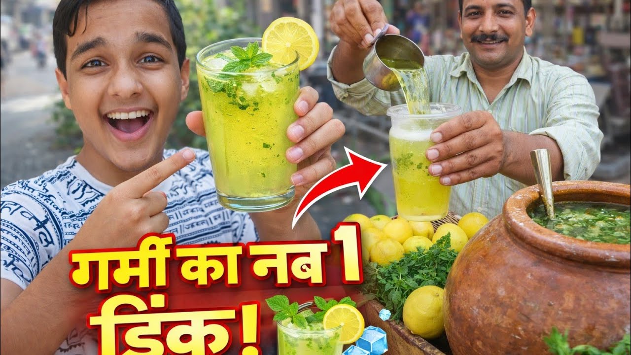 गर्मी का नंबर 1 ड्रिंक ||गर्मी से राहत||