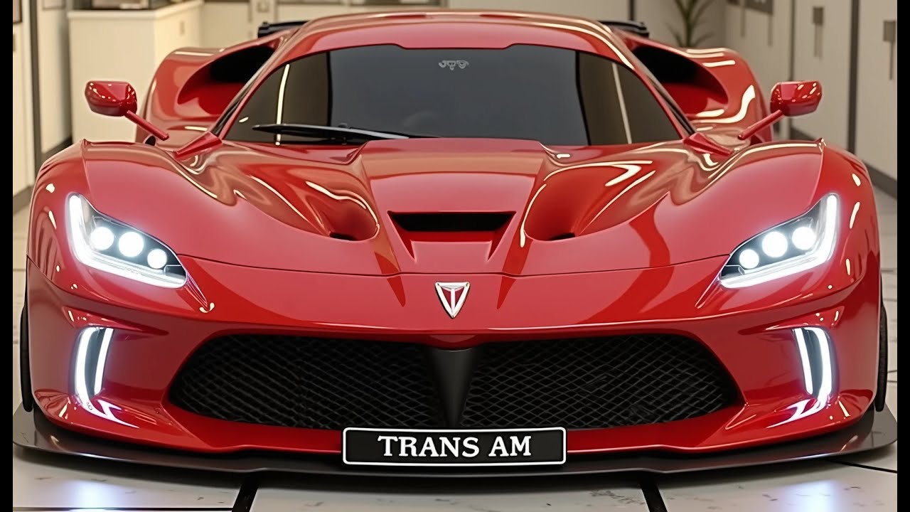 ВНИМАНИЕ: Pontiac Firebird Trans Am 2026 года просто изменил все — полный обзор и подробности!