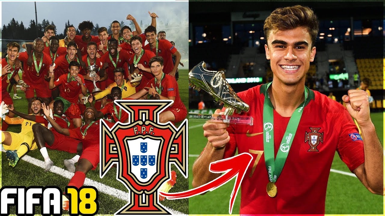 PORTUGAL U19 EUROPEAN CHAMPIONS IN FIFA 18 Career Mode - FIFA 18 Experiment
