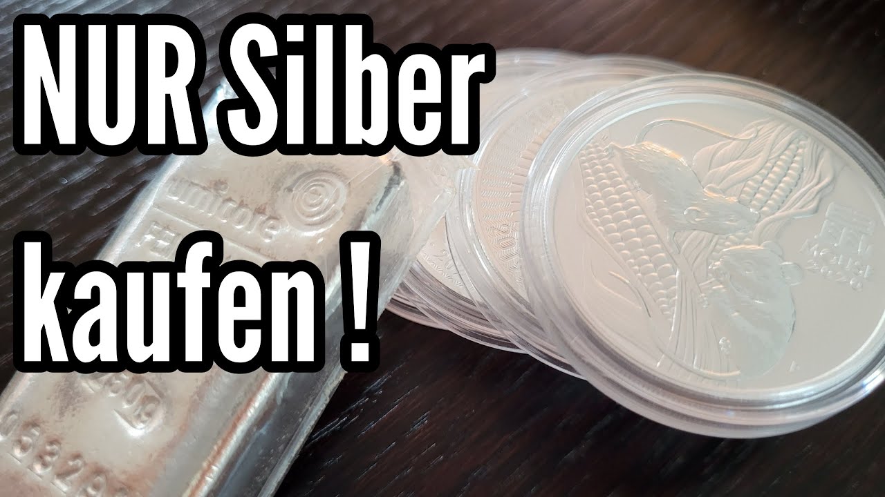 Silber kaufen, sonst nichts? Darum nur Silber kaufen!