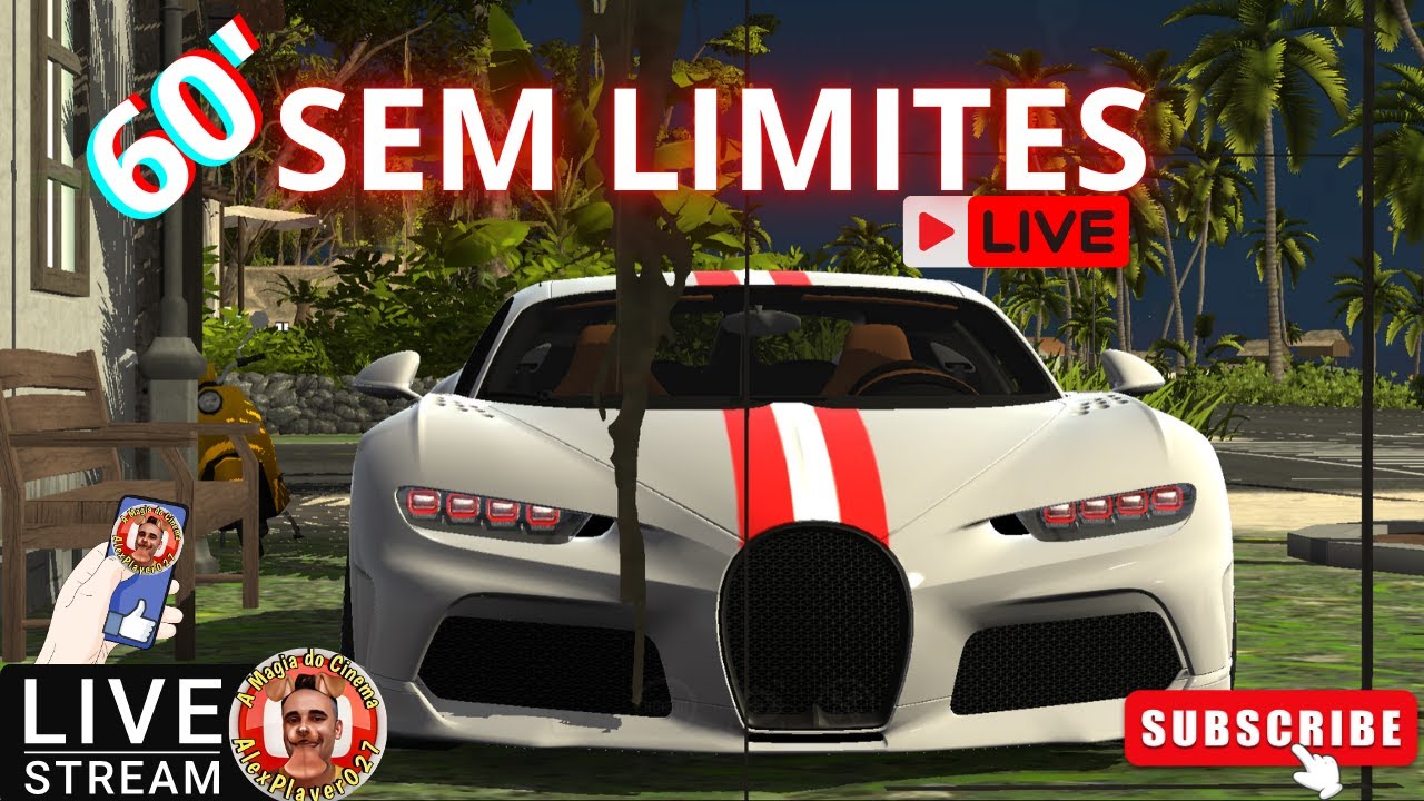 AlexPlayer027 - 60' MINUTOS SEM LIMITES! (SEJAM BEM-VINDOS) #live