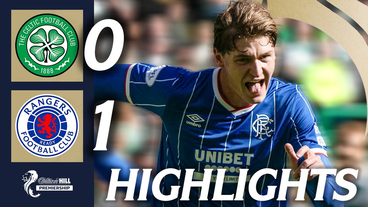 Celtic 0-1 Rangers | HIGHLIGHTS | William Hill Premiership