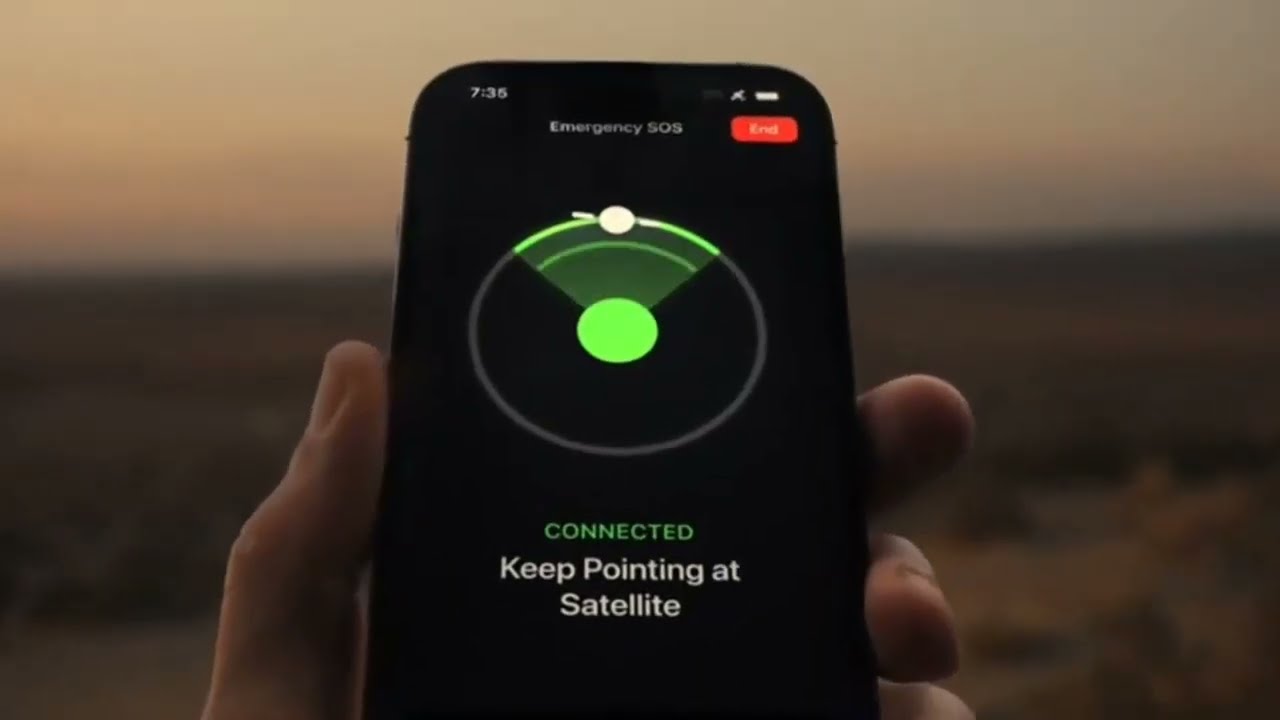 Introducing iphone 14  SOS VIA SATELLITE | Apple