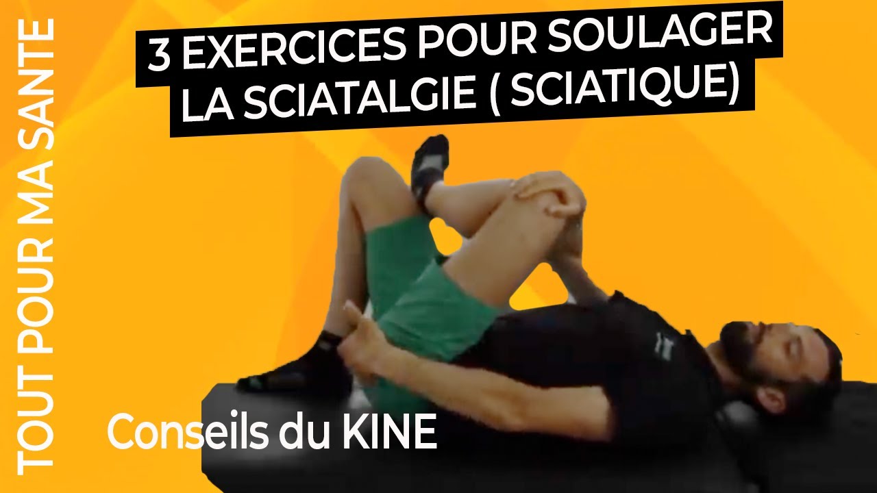 Sciatique : 3 exercices pour se soulager rapidement