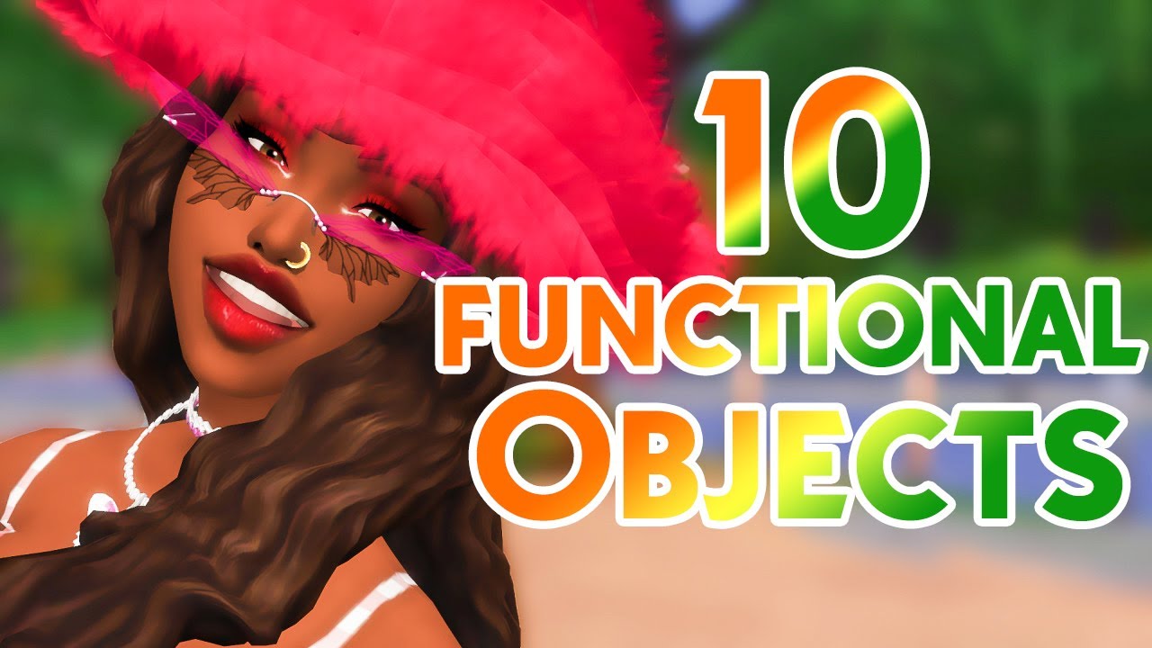 10 FUNCTIONAL OBJECTS FOR THE SIMS 4 (JUNE 2020)