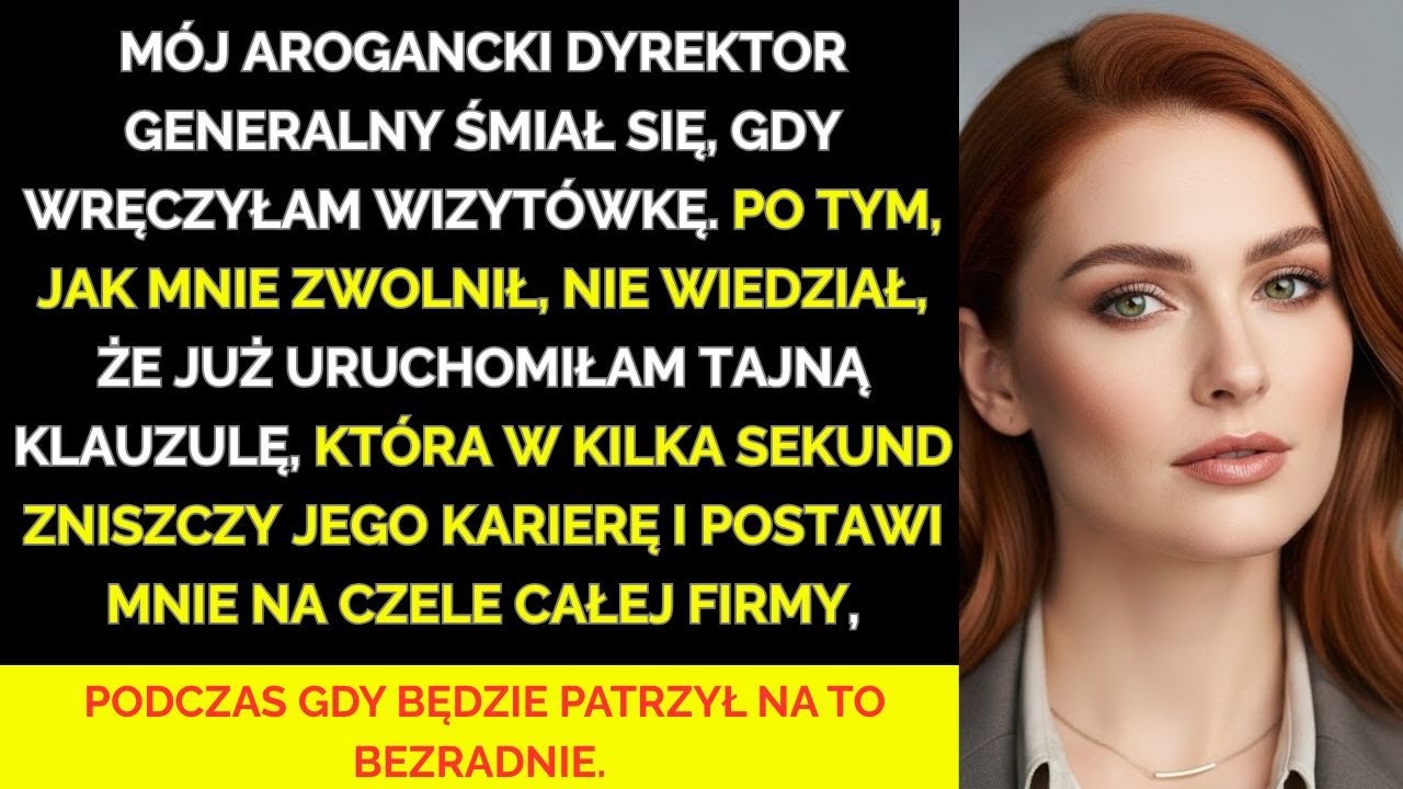 Zaśmiał się, gdy wręczyłam mu swoją wizytówkę — ten błąd zakończył jego karierę.