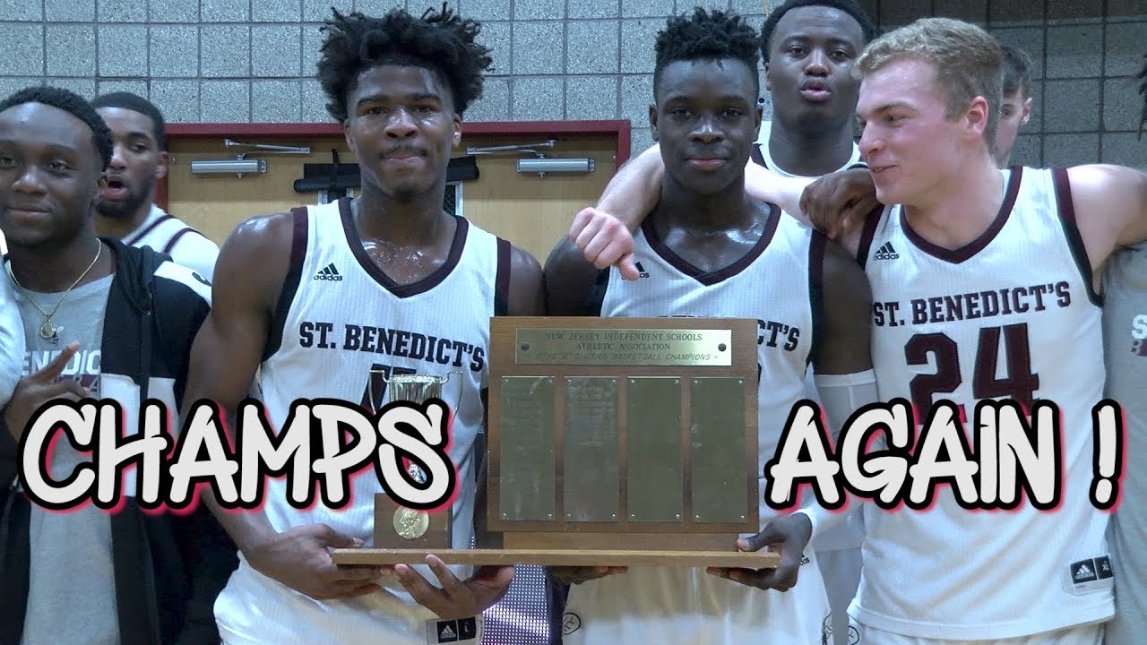 St. Benedict's Prep 68 Blair Academy 66 | Prep A State Final | Gray Bees Get Revenge!