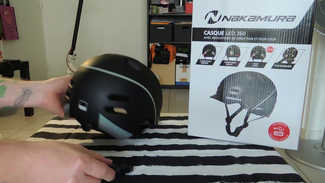 Présentation du casque Nakamura LED 360