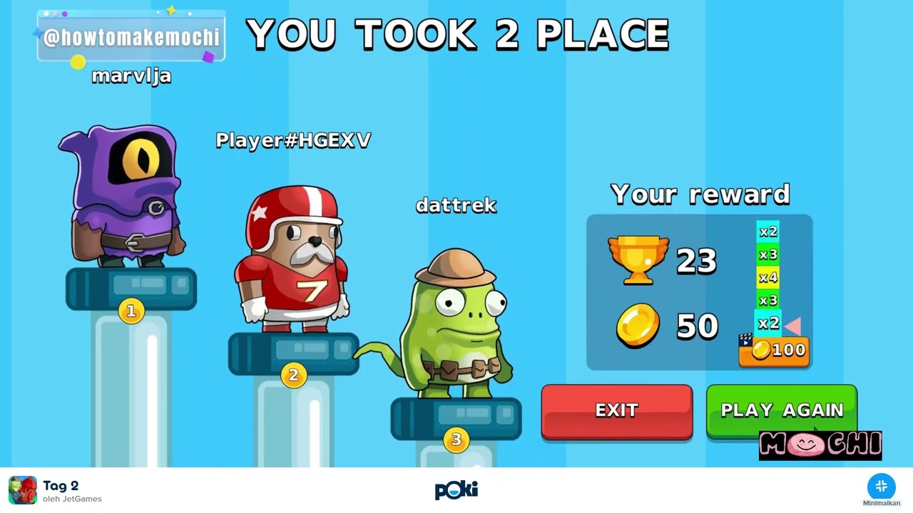 Poki TAG 2 game