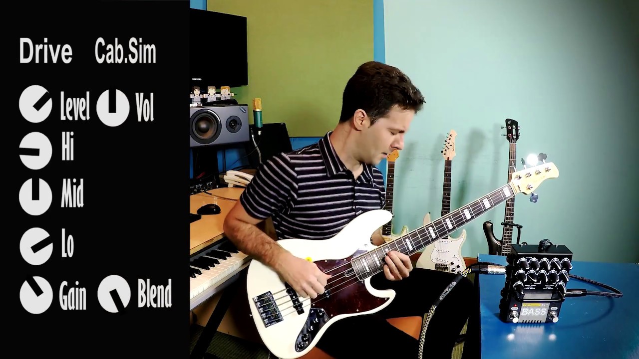 AMT BC-1 Bass Preamp Test.