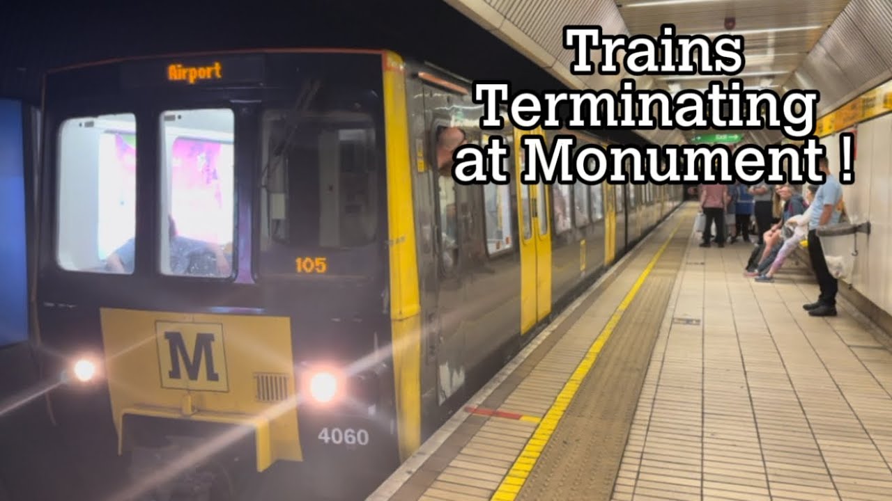 Tyne and Wear Metro | Trains Terminating at Monument