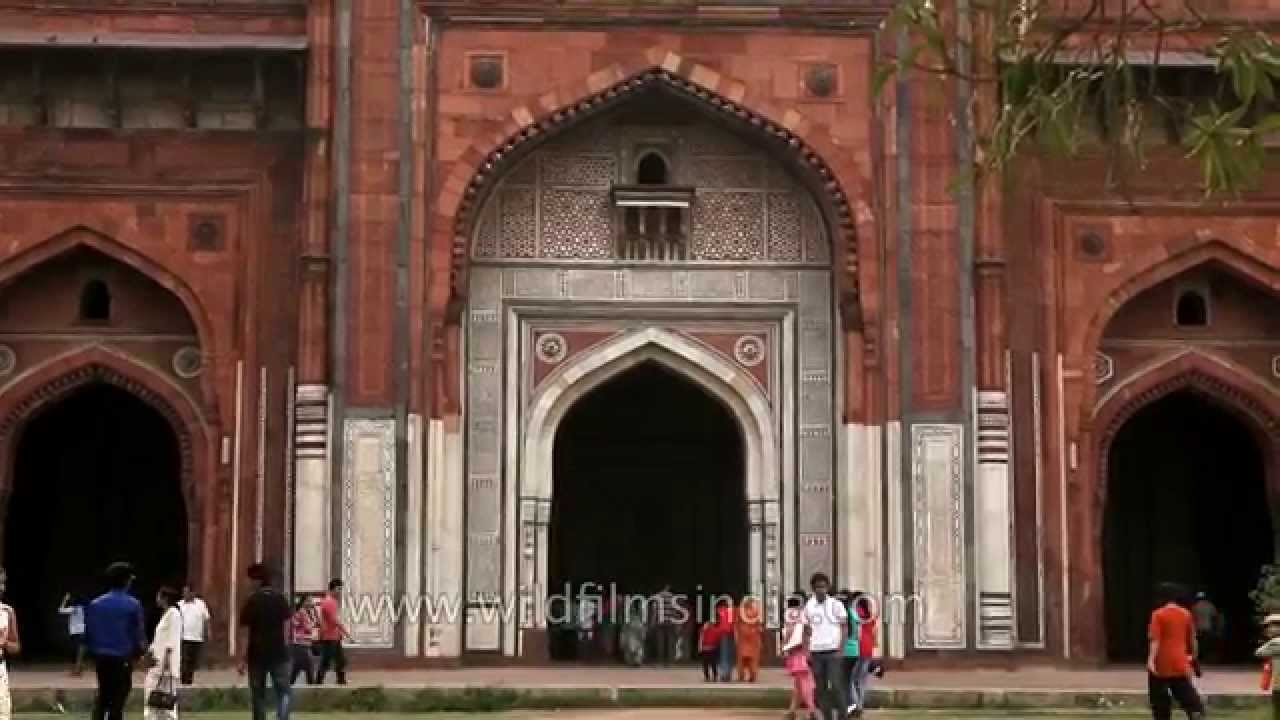 Qila Kuhna Masjid inside Purana Qila in New Delhi