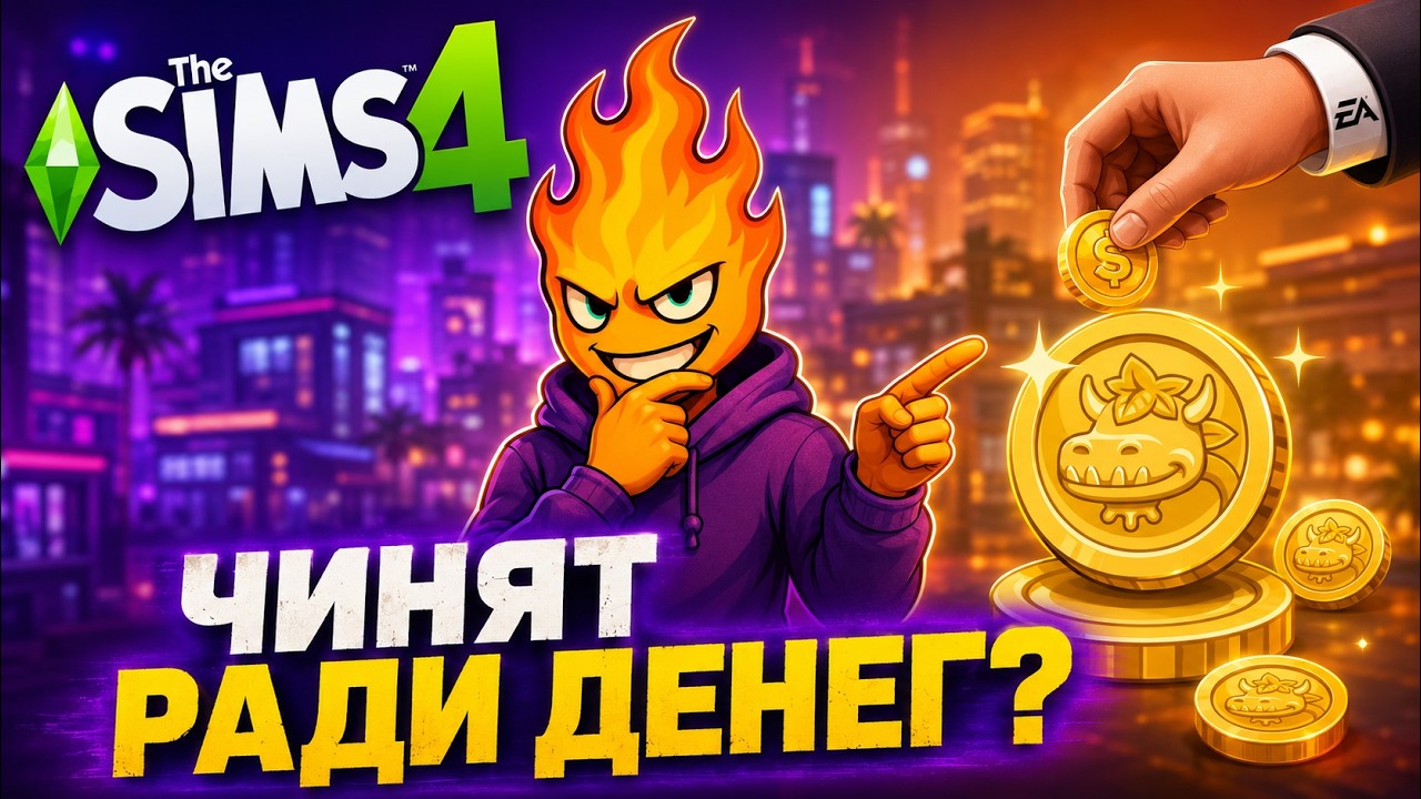 EA ЧИНИТ THE SIMS 4 НЕ РАДИ ИГРОКОВ
