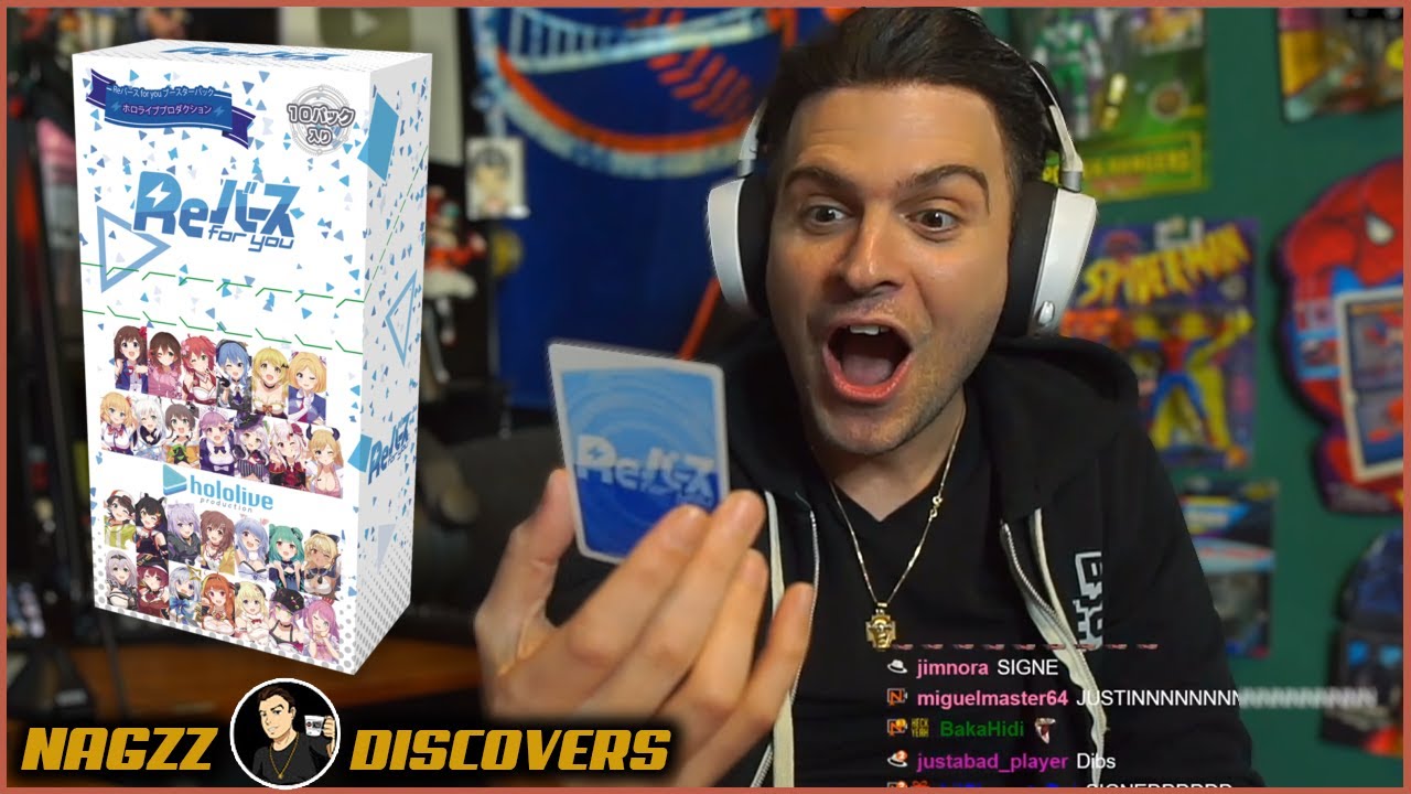 Nagzz Discovers - Hololive Cards - AN INSANE SIGNED PULL!!!!