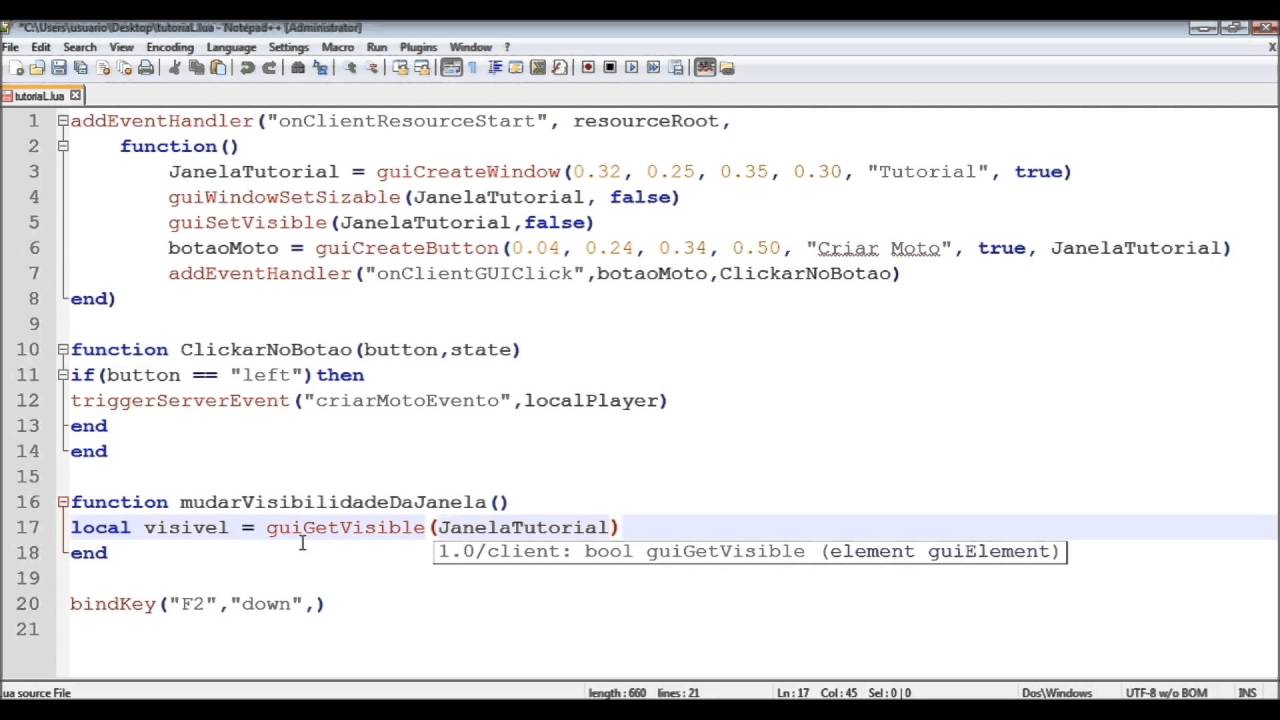 Tutorial Mta sa GUI parte 2