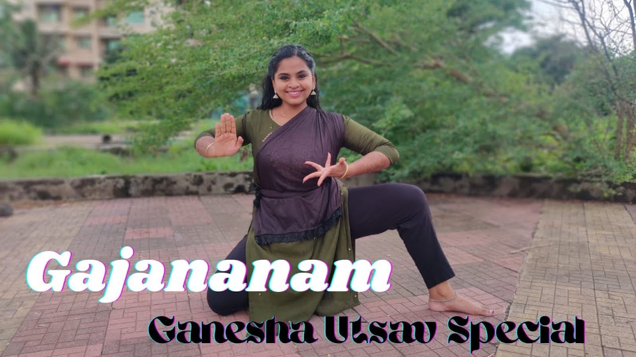Gajananam Bhoota Ganadhi Sevitam | Ganesha Shloka | Bharatanatyam Dance| By Aishwarya Krishnakumar