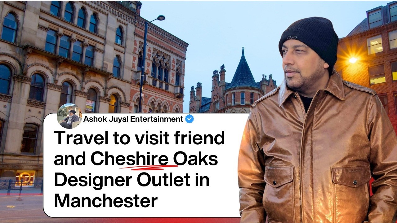 ✨ Travel to Visit Friend & Shopping at Cheshire Oaks Designer Outlet | Manchester Vlog ✨