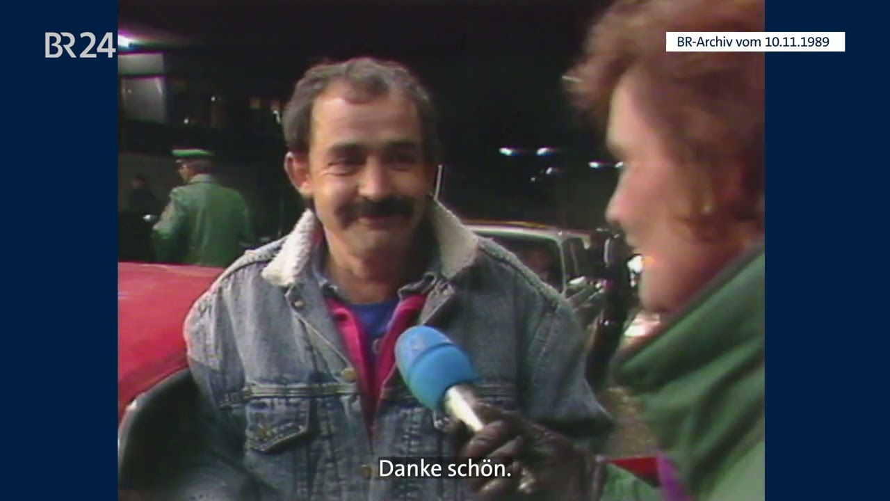 BR24 Retro: 35 Jahre Mauerfall und Grenz&ouml;ffnung 08.11.2024