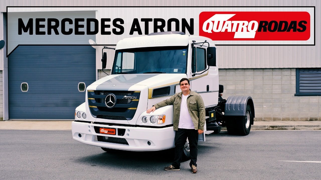 Mercedes Atron: o último caminhão 'bicudo' do Brasil | Quatro Rodas