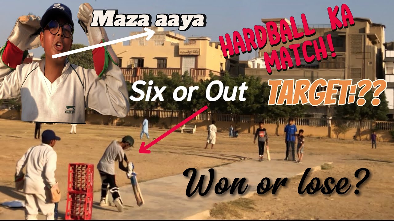 Aj hua hamara hardball ka match🥶 | jeete ya haare? | Huzaim Khan World