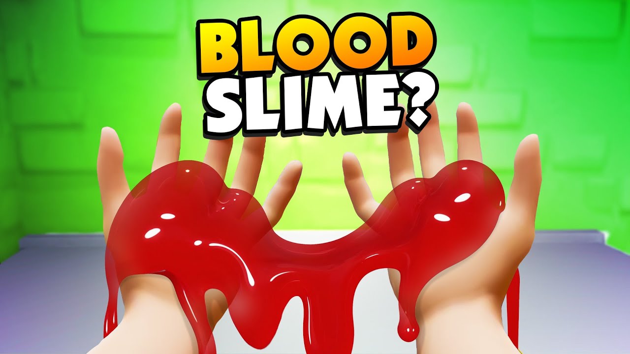 Making Cursed BLOOD Slime In My Slime Shop in VR! - Slime Lab