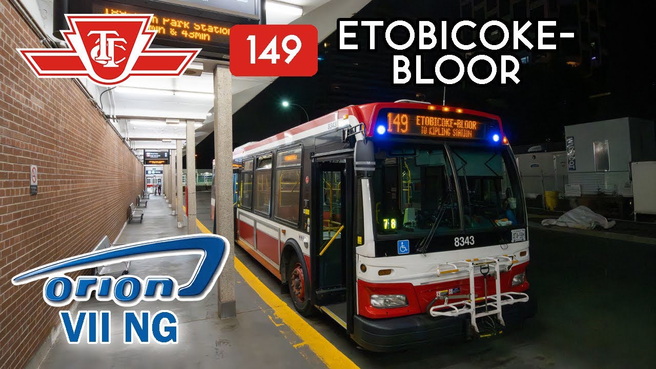 TTC Orion VII NG 8343 Bus Ride