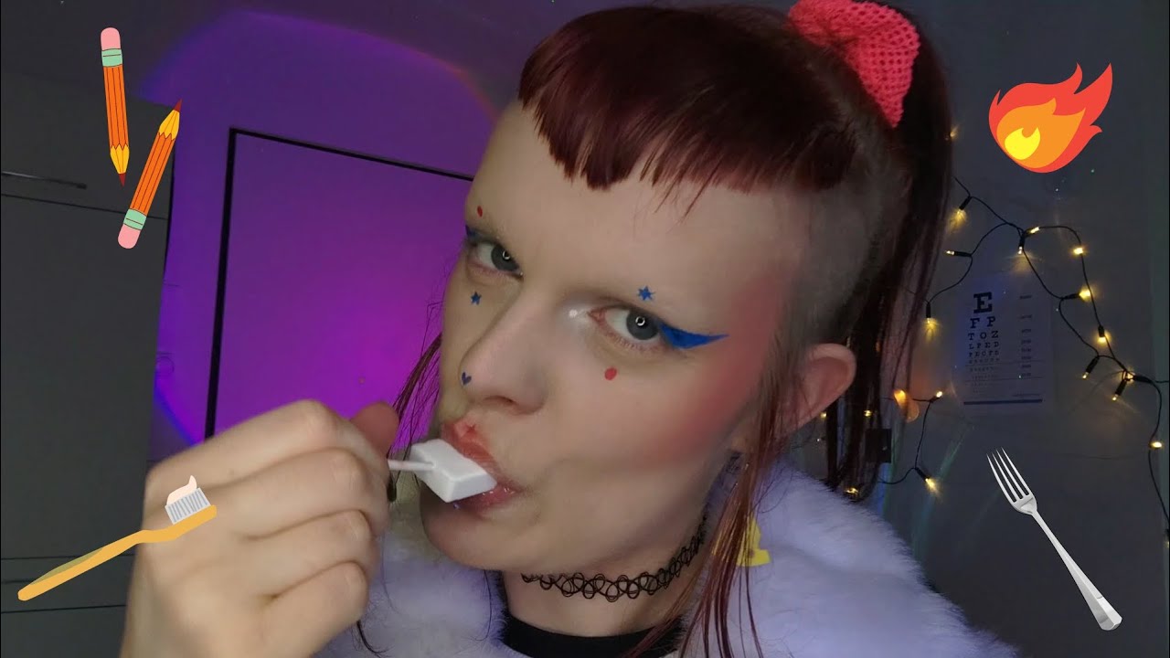 ✏️💦WRONG OBJECTS ONLY🔥📐 Makeup ASMR (German)