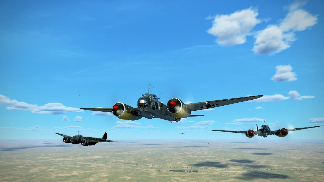 IL2 - Great Battles / JG4 Squadron Flight - JU88 A4 - Divebomber