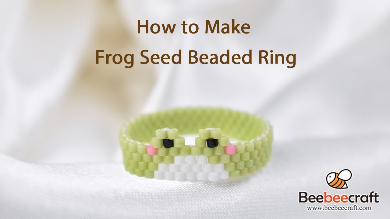 How to Make Frog Seed Beaded Ring