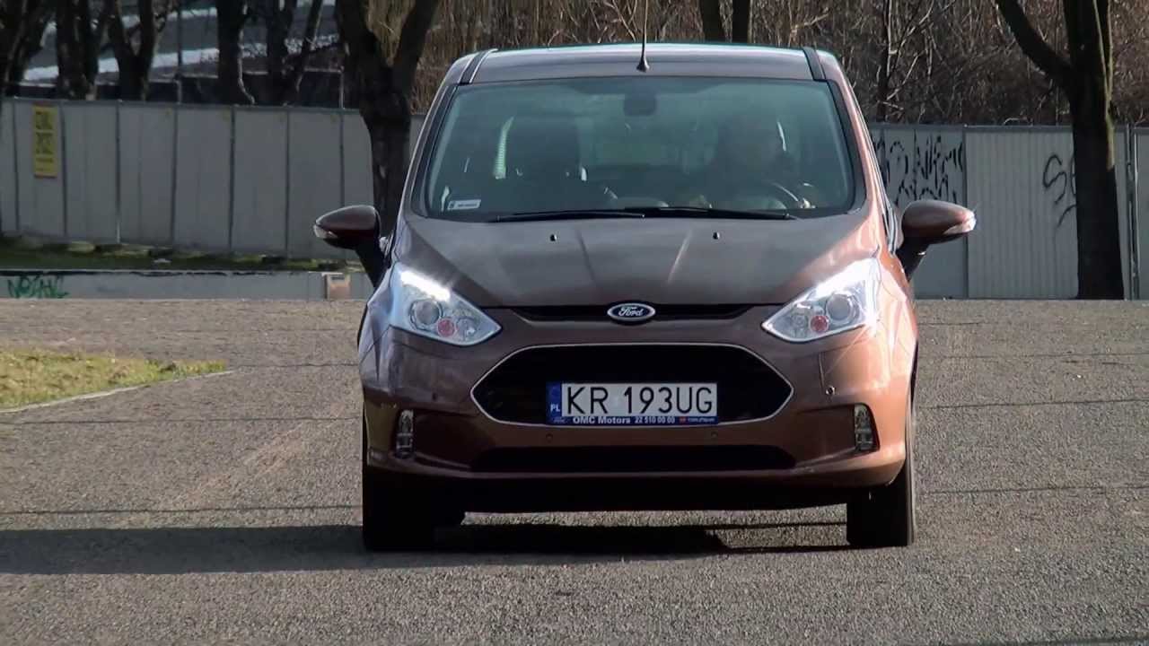 Nowy Ford B-MAX 1,4 Duratec Titanium (2012) - test PGD [PL]