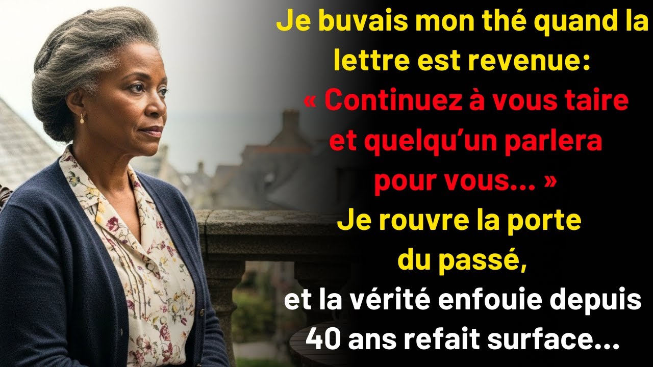Pendant 40 ans, j'ai gardé le silence… jusqu'à ce que cette lettre surface et a tout réveillé