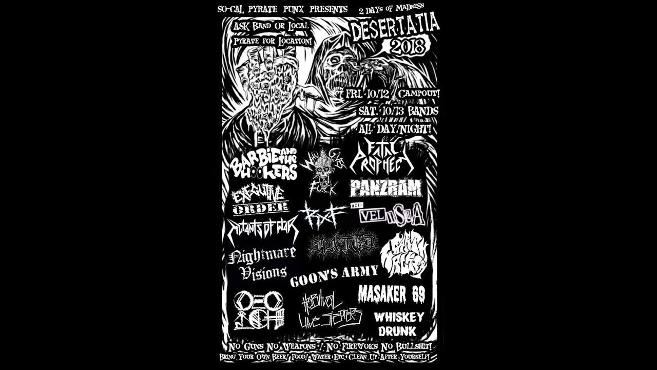 PYRATE PUNX DESERTATIA 2018 the movie #pyratepunx #Desertatia #punk #punkrock #libertad #libratatia