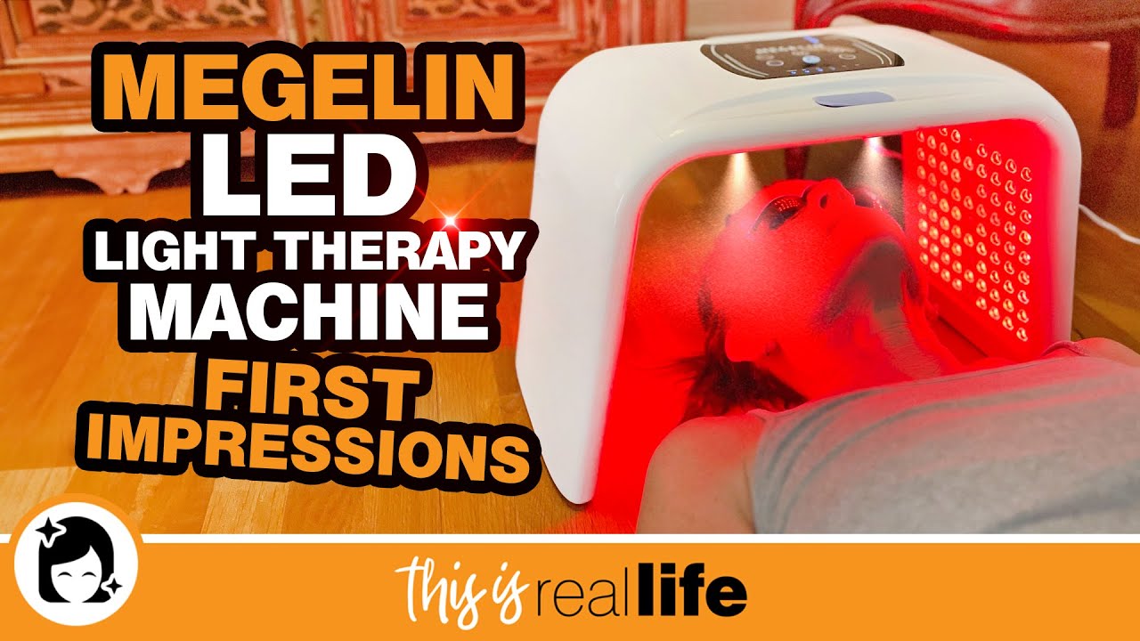 Megelin LED Light Therapy Machine: First Impressions - THIS IS REAL LIFE