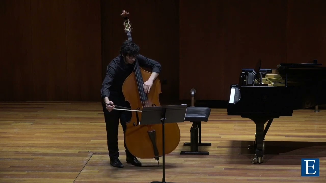 Kurtág, Hommage-Consolation à Christine Sutter for Double bass solo