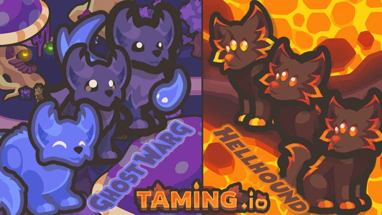 Taming.io Tamon Versus! Hellhound X Warg - Wolf Battle