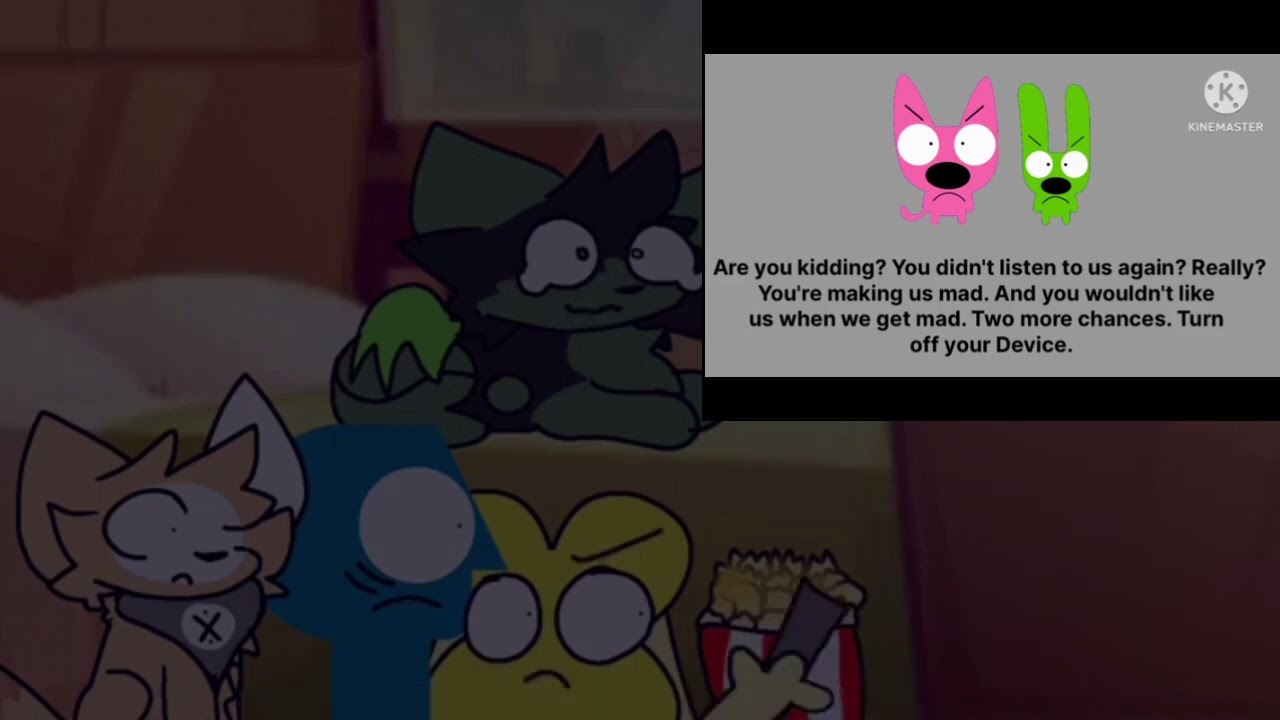 Oakley, Nife, P-Head and X react to Hoops and yoyo anti piracy screen (NOT FOR KIDS)