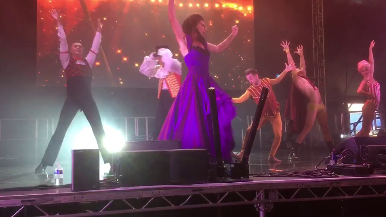 Cast of Boulevard Newcastle Pride “Greatest Showman medley “