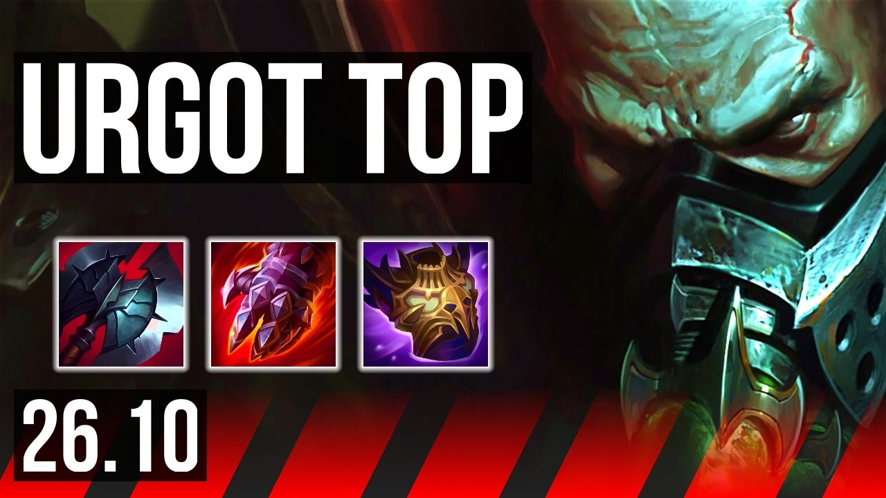 URGOT vs MORDEKAISER (TOP) | 76K damage | EUW Master | 26.10