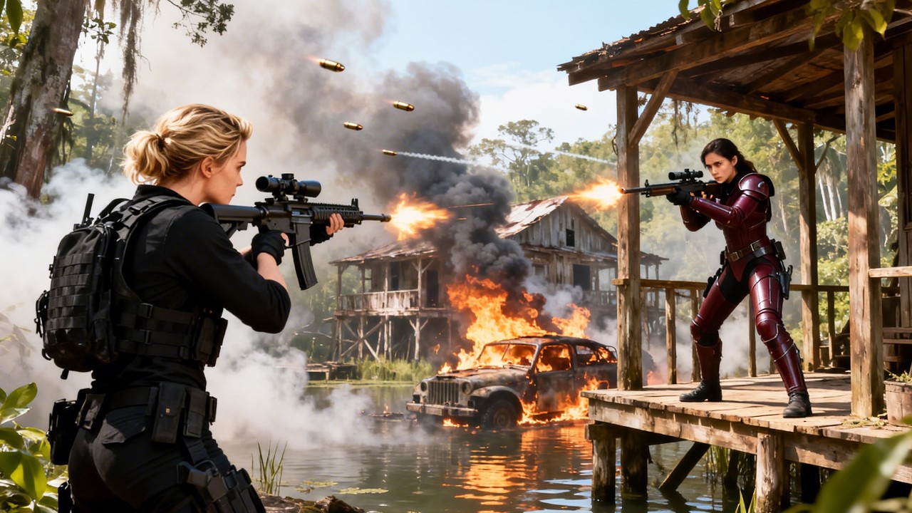 【Youth Movie】狙擊對決！特種女兵王勇闖毒梟老窩，與最強女殺手展開殊死決戰！#電視劇 #經典#杨洋