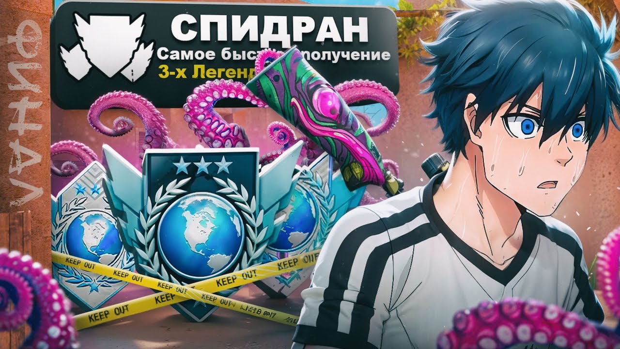 ФИНАЛ СПИДРАНА С НУЛЯ ДО 3 ЛЕГЕНД С ТЕЛЕФОНА! АПНУЛ СРАЗУ 3 ЛЕГЕНДЫ!? (STANDOFF 2)